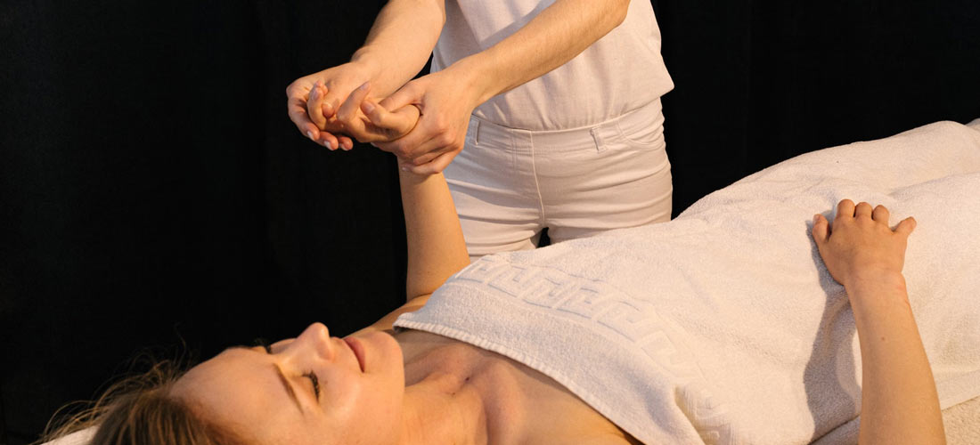 Professional b2b massage johor corporate wellness session in modern space