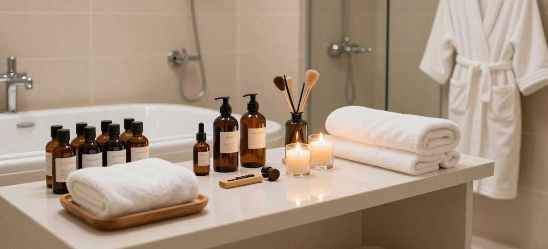 Premium massage amenities and facilities for b2b massage klang