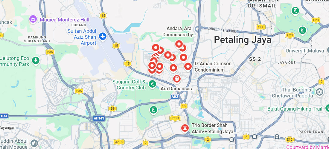 ara damansara residential area near kota damansara