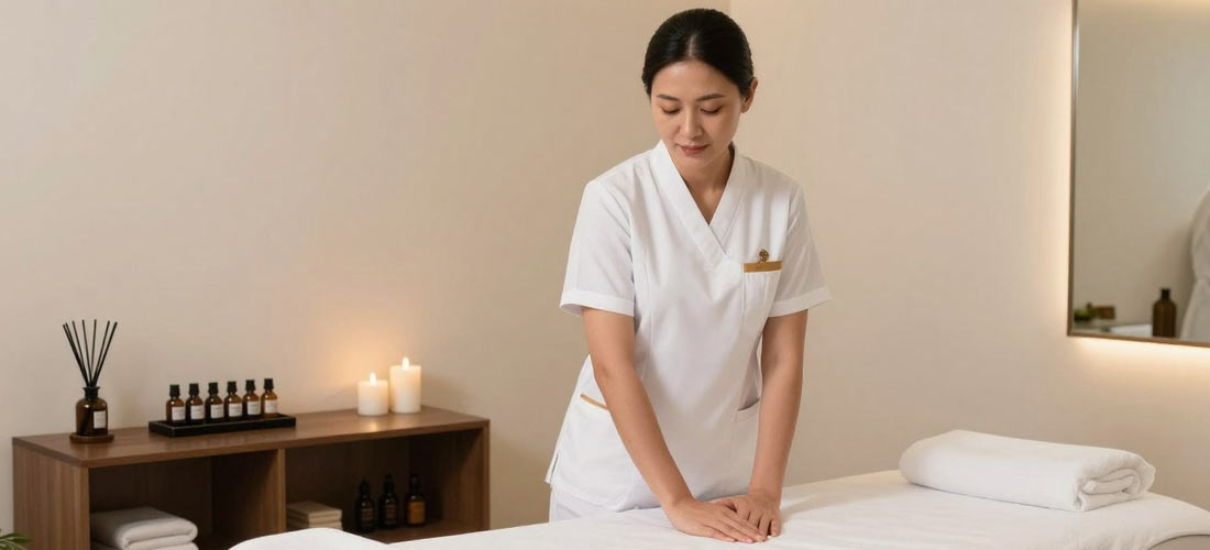 b2b massage subang jaya professional therapist in modern room